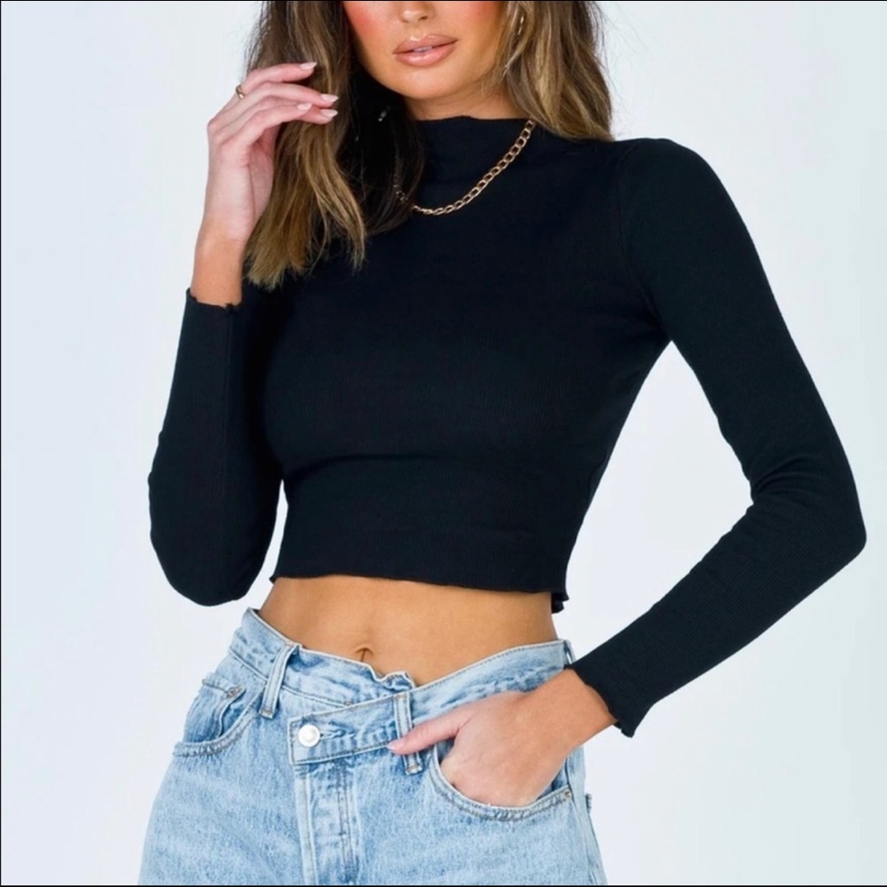 Princess Polly Danna Top Black